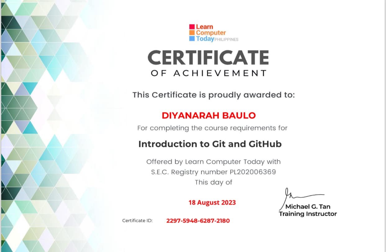 github certification